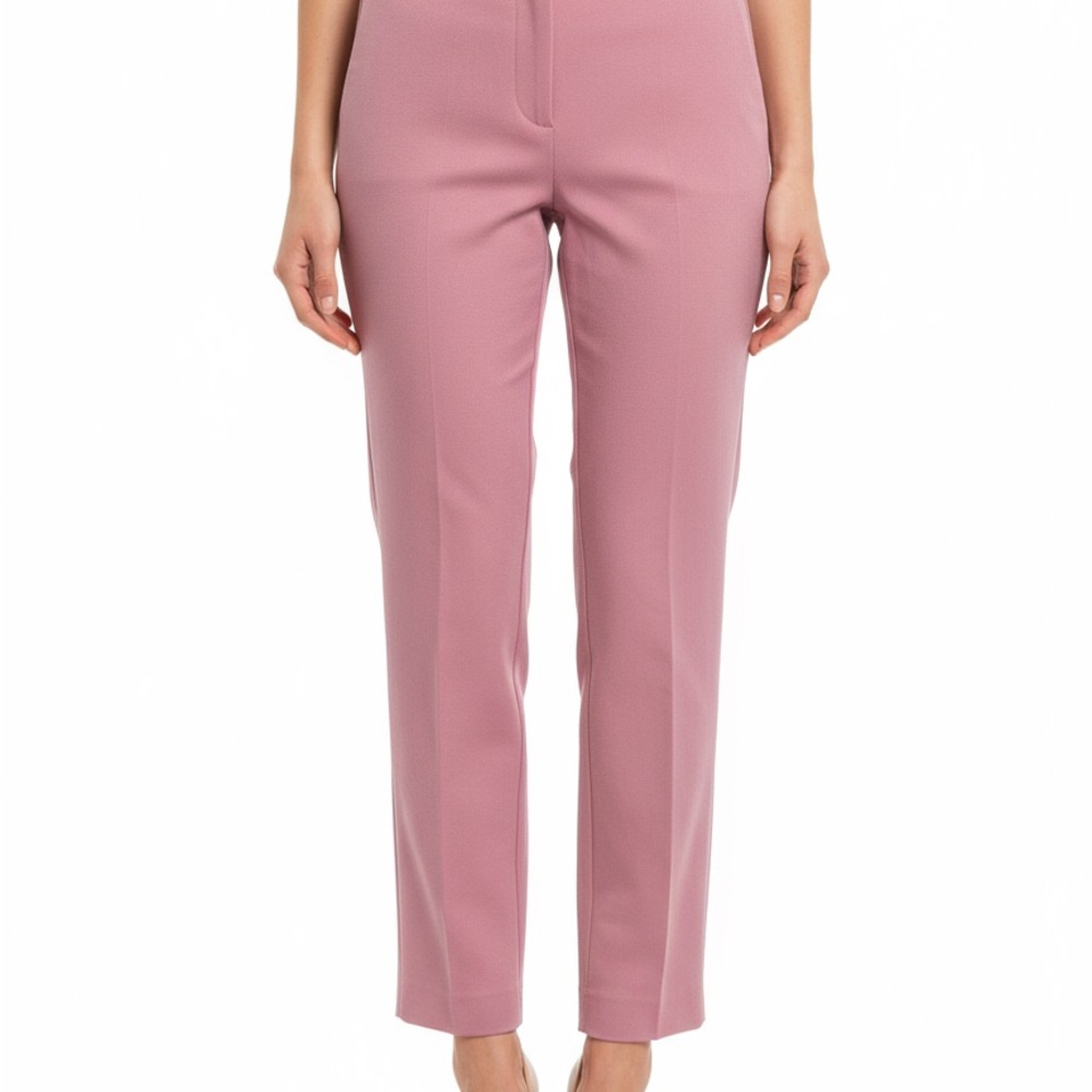 Ann Taylor Mauve Straight Leg Trousers